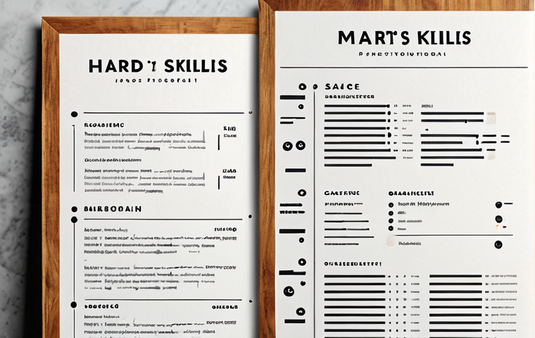 **

A well-organized chef's resume with a modern and clean design. The resume features sections for "Hard Skills" (knife skills, sauce making) and "Soft Skills" (teamwork, creativity). The background is a subtly textured parchment, implying culinary expertise. The overall impression is professional and inviting. safe for work, appropriate content, fully clothed, professional. perfect anatomy, correct proportions, natural pose, professional photography, high quality.

**