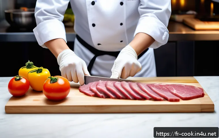 중식조리 합격률 높은 시험 대비 방법 - A professional Asian cuisine kitchen scene focusing on a chef&rsquo;s hands meticulously performing variou...